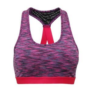 TriDri Womens/Ladies Performance Sports Bra (Medium Impact) / Space Pink